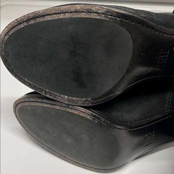 Like new Frye Myra Boots/Booties. Black Suede. Size 7 - Picture 11 of 12